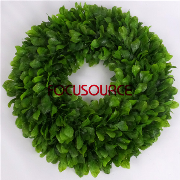 Best-Selling Polyester Woven Webbing Belt -
 Artificial Grass Wreaths-HY206-44cm – Focusource