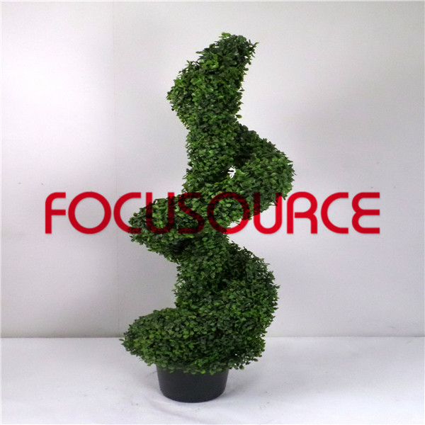 2018 China New Design Italian Bedroom Set -
 Artificial Boxwood Topiary Spiral Tree -HY08103-J3-H120-022 – Focusource