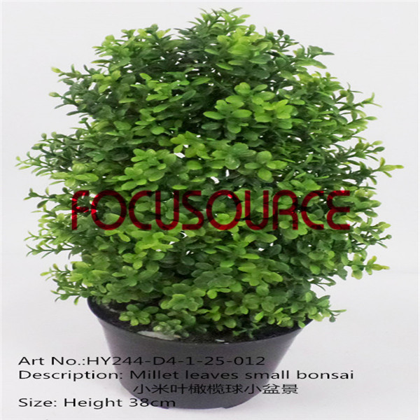 Best Price on Horse Ear Nets -
 Artificial Small Bonsai Tree-HY244-D4-1-25-012 – Focusource