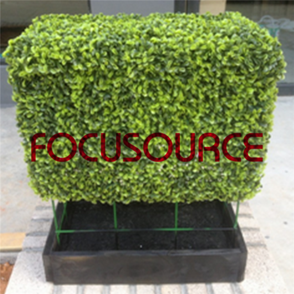 ODM Factory Aluminum Garden Fencing -
 Artificial Boxwood Topiary Tower -HY08102-J5-H40-017 – Focusource