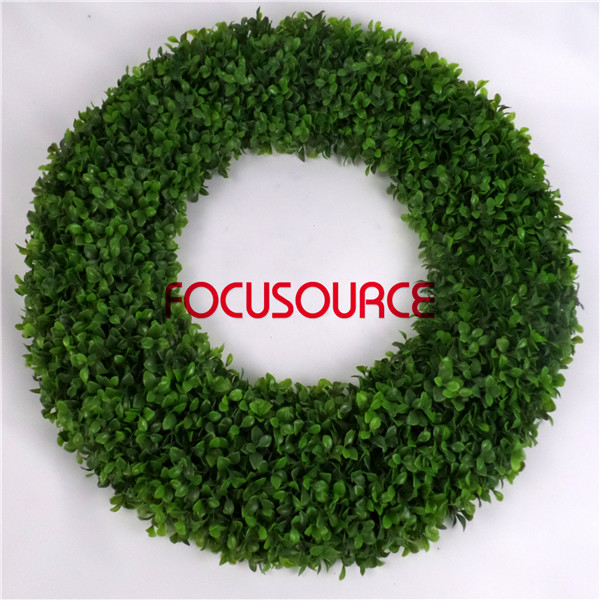 Wholesale Price Garden Stone Machine -
 Artificial Grass Wreaths-HY245-60cm – Focusource