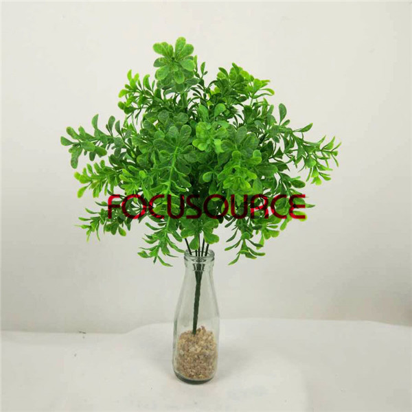 Factory supplied 3mm Technora Rope -
 Artificial Bush Leaves Bunch-HY230-L7-H36-091 – Focusource