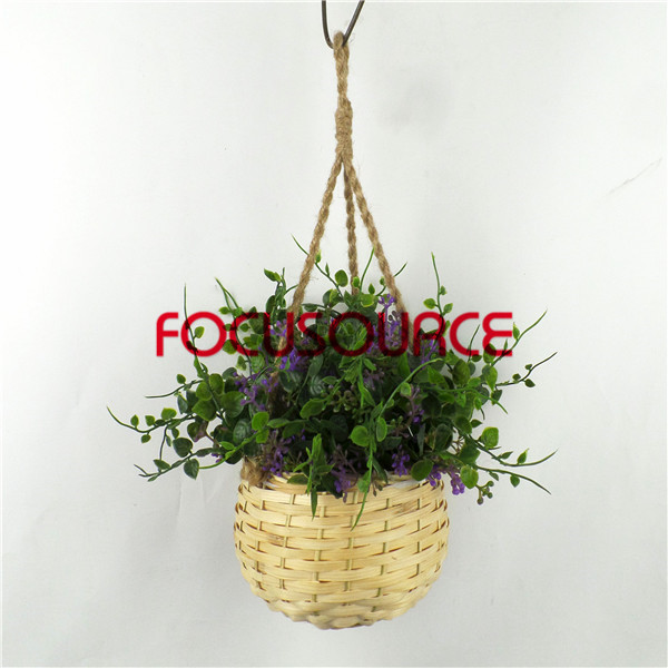 Popular Design for Twine Trailer Elastic Cargo Net -
 Artificial Hanging Basket Plant-HY228-H-18-H-038  PU3 – Focusource