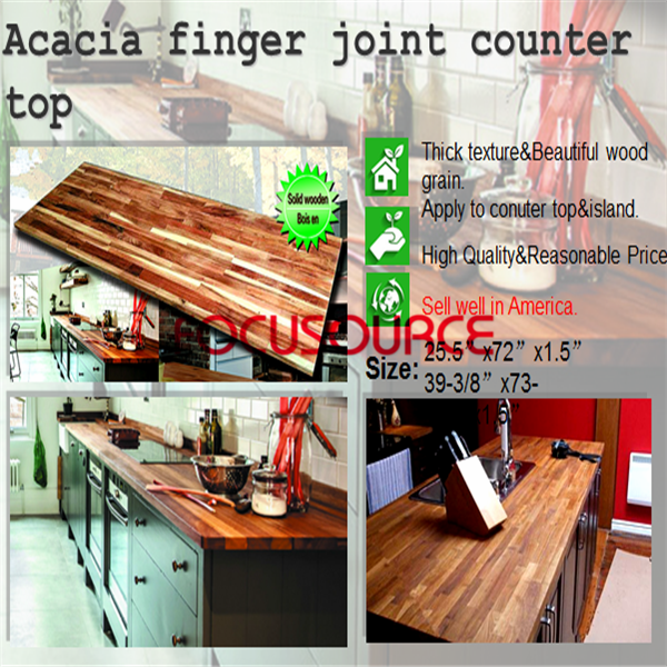 Reasonable price for Artificial Grass Ball -
 Acacia Finger Joint Counter Top – Focusource