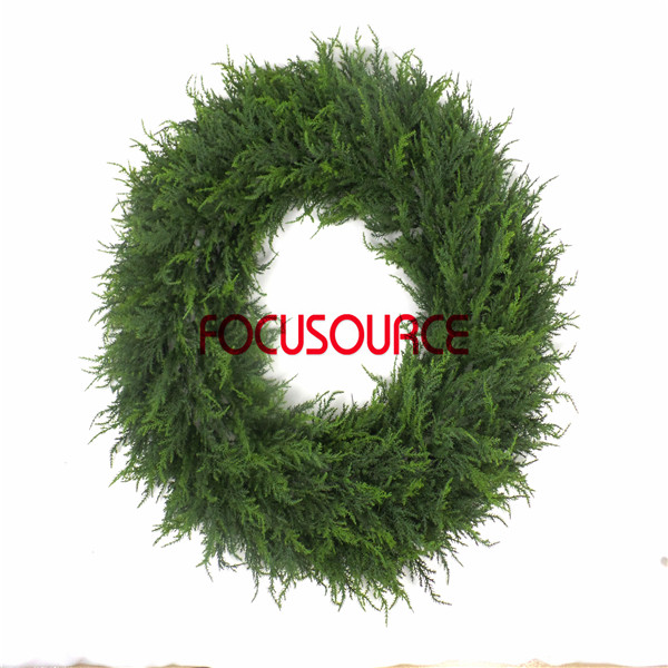 ODM Factory Reclaimed Wood Furniture -
 Artificial Grass Wreaths-HY191-B-Φ65-086 – Focusource