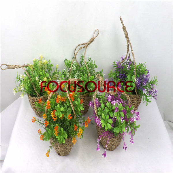 OEM Manufacturer PE Braided Net -
 Artificial Hanging Basket Plant  – Focusource