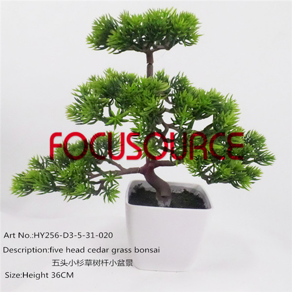 Newly Arrival Woven Natural Willow Screening -
 Artificial Small Bonsai Tree-HY256-D3-5-31-020 – Focusource