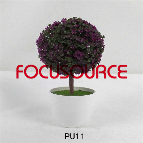 Hot New Products Refrigerated Wood Furniture -
 Artificial Plants Small Bonsai  – Focusource