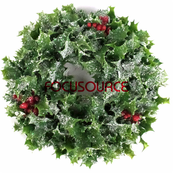 Wholesale Price China White Ceramic Tile Blue Flower -
 Artificial Grass Wreaths-HY199-44cm – Focusource