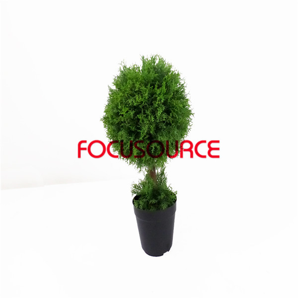 Hot New Products Low Elongation Kite Twine -
 Artificial Grass Ball Bonsai-H45cm24cm Conifer Bonsai – Focusource