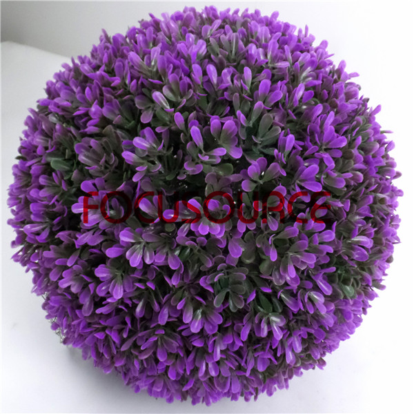 Factory directly Design Glass Bottle -
 Artificial Boxwood Grass Ball-HY181-PD005 – Focusource