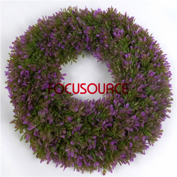 Factory Price For Custom Sling Webbing -
 Artificial Grass Wreaths-HY181-42cm – Focusource