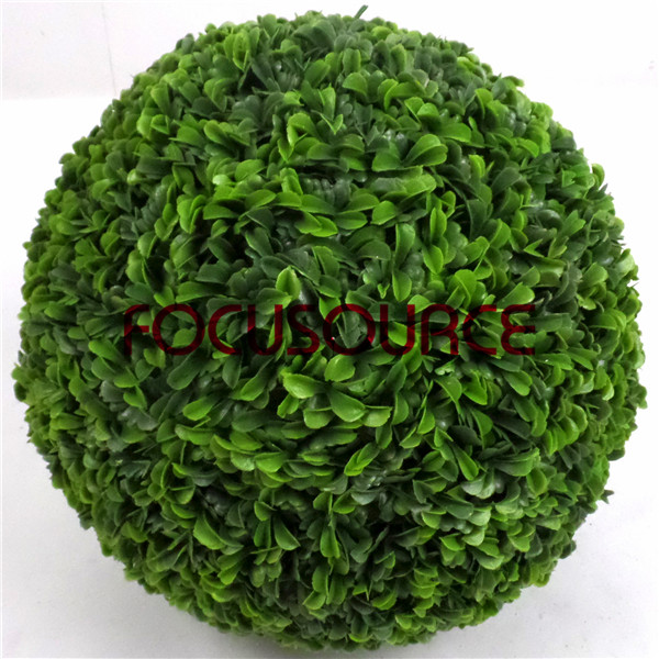 Factory source Soccer Net -
 Artificial Topiary Boxwood Grass Ball-HY0810-2-GN001 – Focusource