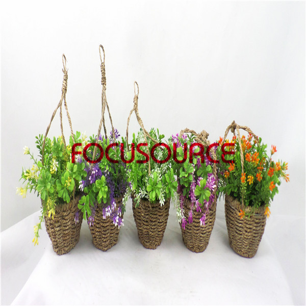 ODM Factory Aluminum Garden Fencing -
 Artificial Hanging Basket Plant  – Focusource