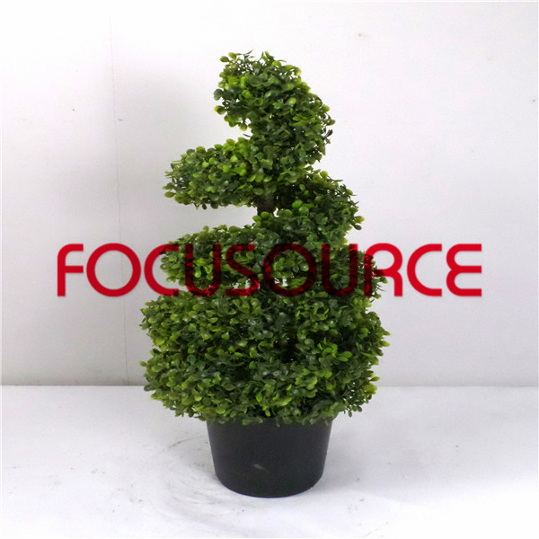 Personlized Products Modern Led Tv Stand Furniture Design -
 Artificial Boxwood Topiary Spiral Tree -HY08103-J3-H74-021 – Focusource