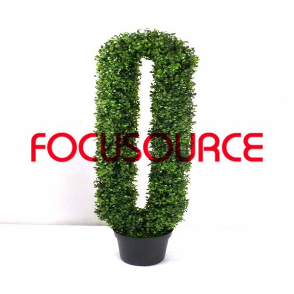 Hot sale Sheesham Wood Furniture -
 Artificial Boxwood Topiary Spiral Tree -HY08103-J4-H115-001 – Focusource