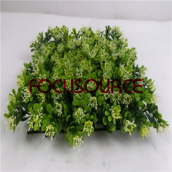 2018 High quality Custom Strong Woven Webbing -
 Artificial Grass Turf-HY0948S-324FL 5 layer milan with flower  25X25CM GN001-YL – Focusource