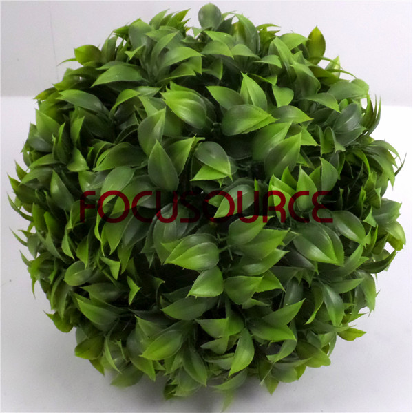 Good User Reputation for Polyester Binding -
 Artificial Boxwood Grass Ball-HY201-GN001 – Focusource