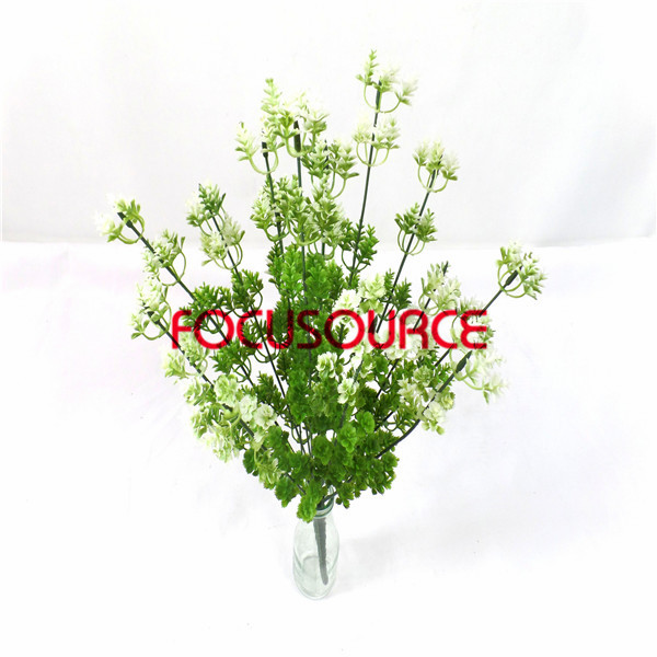 Factory Supply Fruit Collecting Net -
 Artificial Leaves Bunch-HY243-L15-47CM- 013 – Focusource