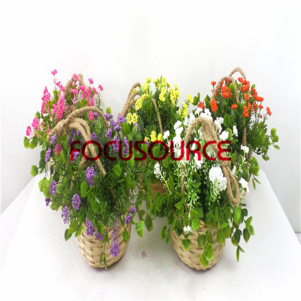 100% Original Factory Nylon Construction Safety Net -
 Artificial Hanging Basket Plant  – Focusource