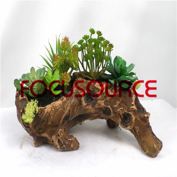 Wholesale Discount Polyethylene Rope -
 Artificial Succulent Plants Bonsai-SM016K-O-031 – Focusource