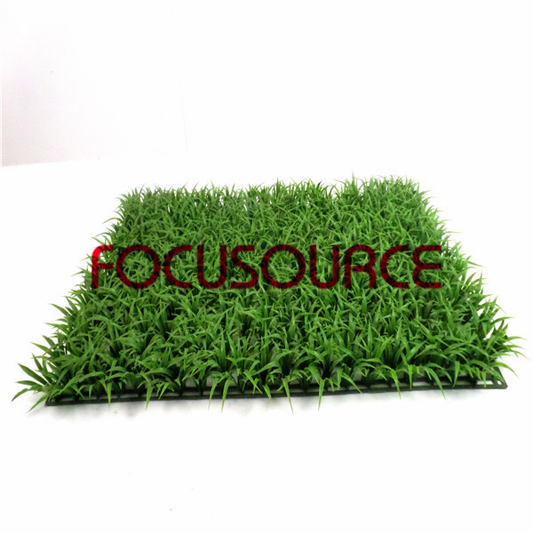 Bottom price Hdpe Balcony Windscreen Net -
 Artificial Grass Turf -HY157 308 heads 12 leaves 40X60CM GN001 – Focusource