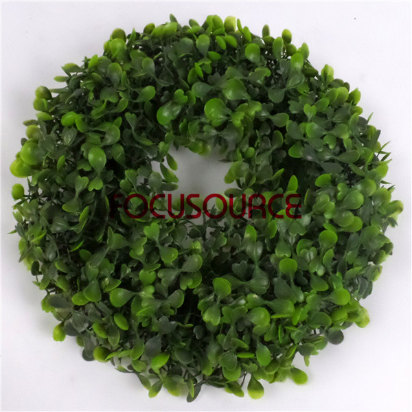 Factory Free sample Drawer Cabinet -
 Artificial Grass Wreaths-HY08103-3-26cm GR1 – Focusource