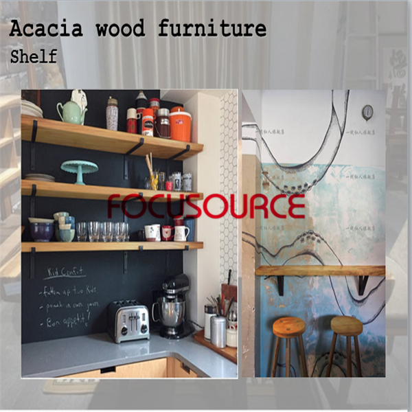 Factory Supply Bedroom Furniture 2014 -
 Acacia Wood Furniture-Shelf – Focusource