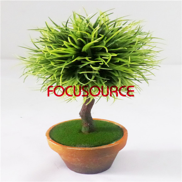 Reasonable price for Modern Wooden Cabinet -
 Artificial Grass Ball Bonsai-HY150-E-H25-080 – Focusource