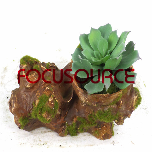 Popular Design for Coated Steel Belt -
 Artificial Succulent Plants Bonsai-SM013KM-O-026 – Focusource