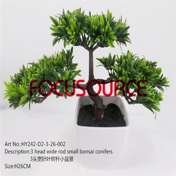 Hot New Products Plant Artificial Walls -
 Artificial Small Bonsai Tree-HY242-D1-3-26-002 – Focusource