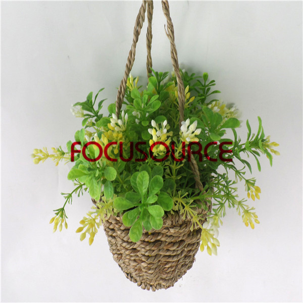 China Cheap price Patio Floor Tiles -
 Artificial Hanging Basket Plant  – Focusource