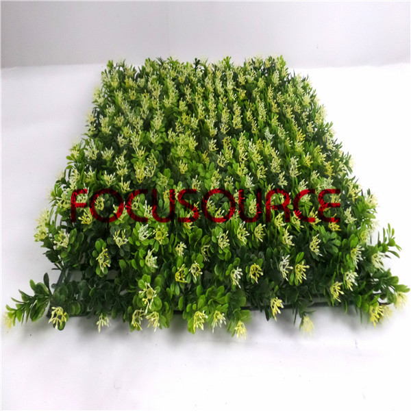 Supply OEM Cream Sideboard -
 Artificial Grass Turf-HY0948S-324FL 5 layer milan with flower  50X50CM GN001-YL – Focusource